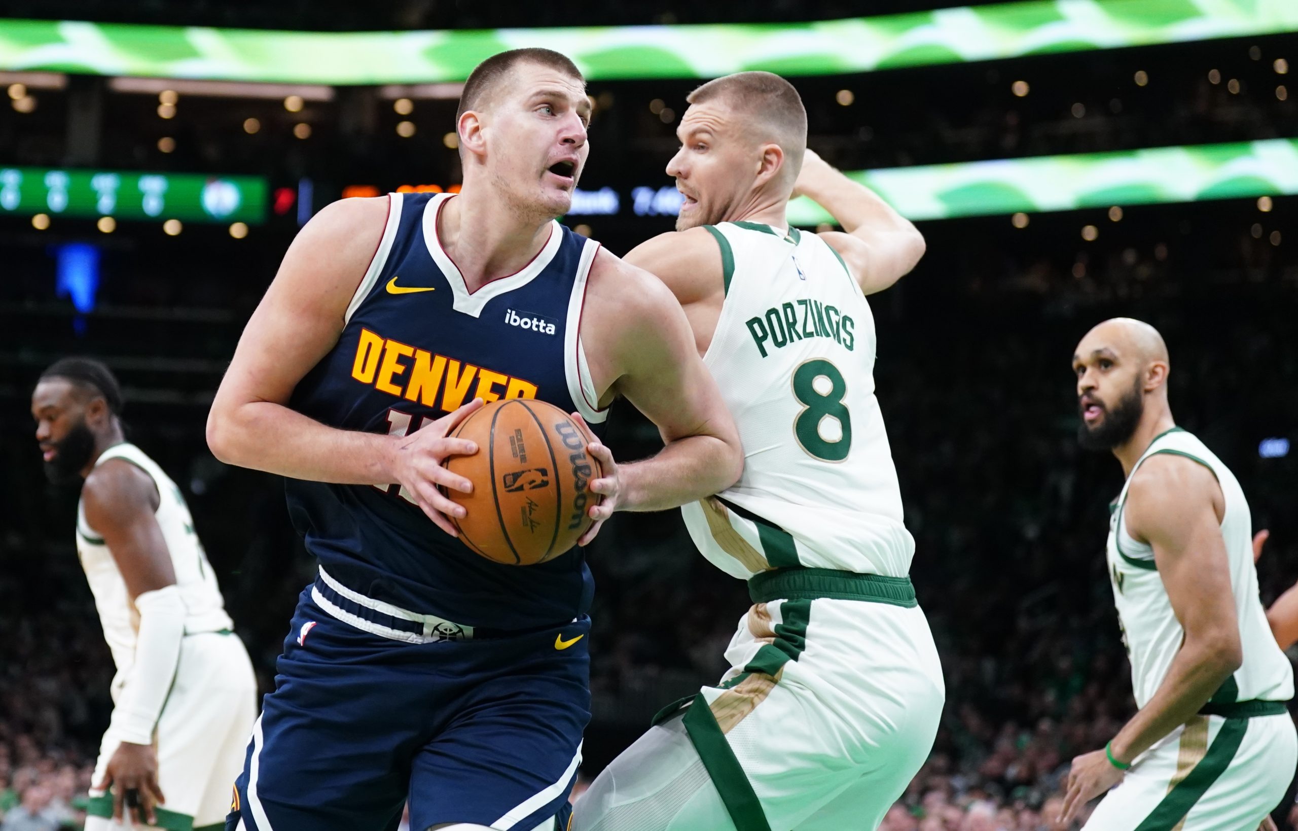 Boston Celtics Can't Find Kristaps Porzingis Late in Denver Nuggets Loss After Hot Start