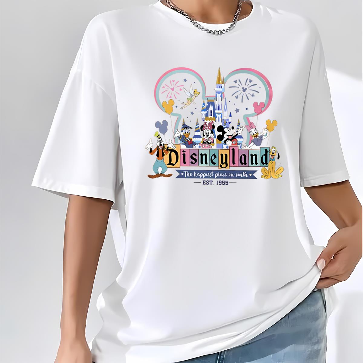 Cute Mickey Disney land Est 1955 Shirt, Disney Mickey And Friends Shirt