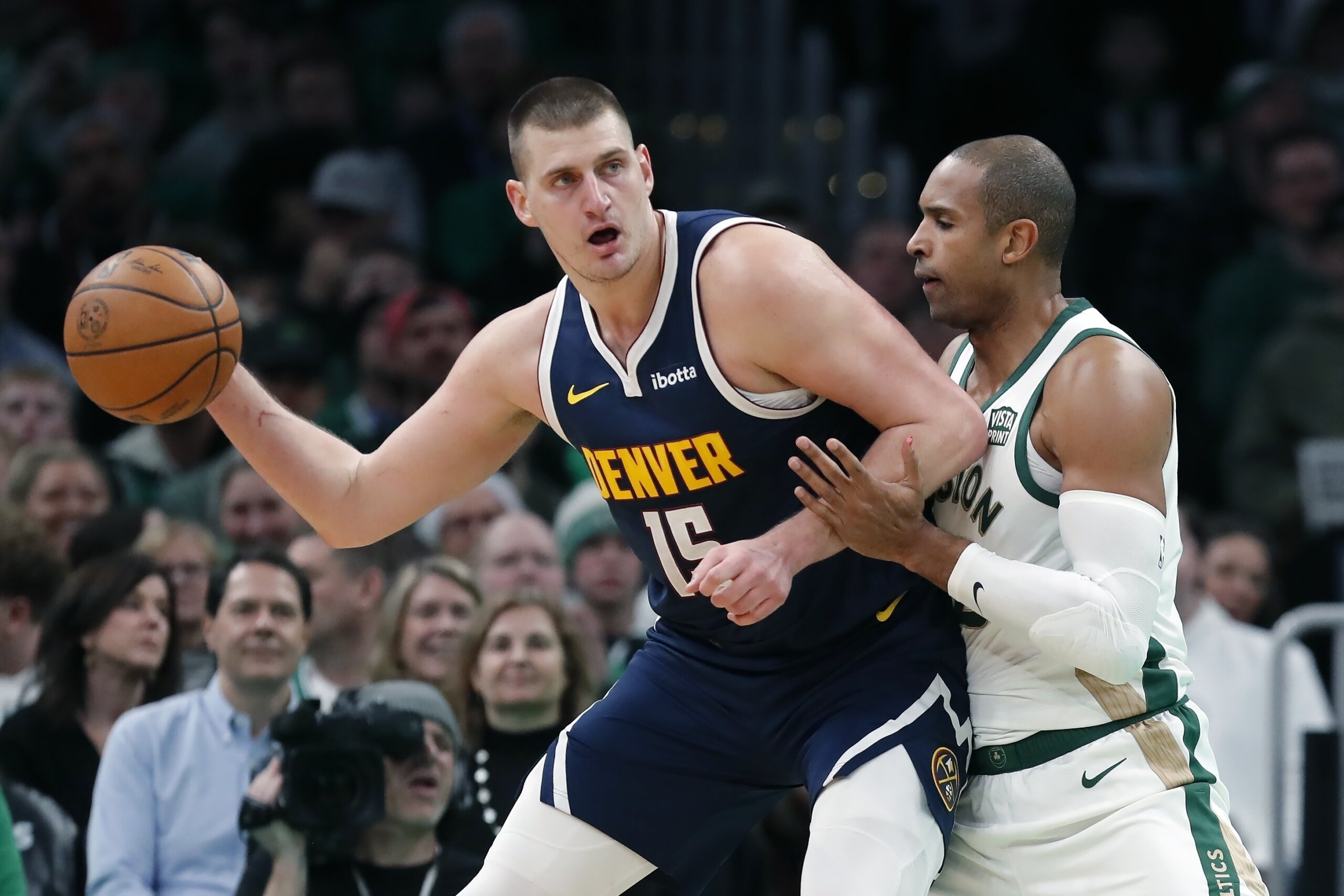 Murray and Jokic help Nuggets hand Celtics their first loss at home this season
