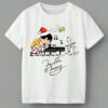 Charlie As Freddie Mercury Playing Piano And Snoopy Woodstock T Shirt 4 444