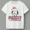Cute Snoopy Peanut Santa Merry Christmas Shirt 4 444