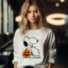 Cute Snoopy With Pumpkin Funny Halloween T shirt 3 ee