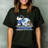 Dallas Cowboys Snoopy and Woodstock Helmet Football Shirt 1 1