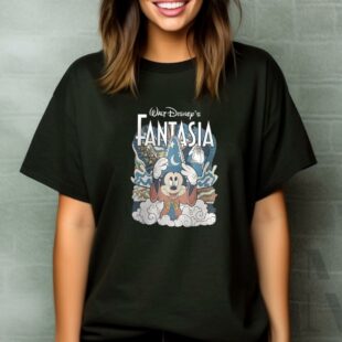 Retro Mickey Fantasia Sorcerer Comfort Colors Shirt, Walt Disney