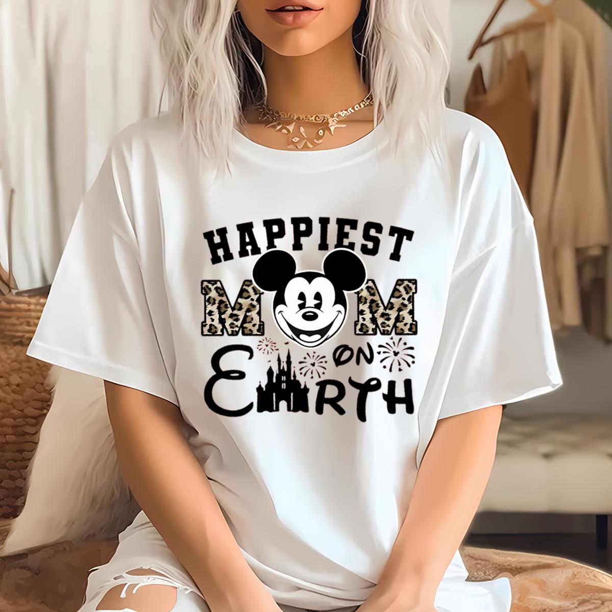 Happiest Mom On Earth Disney Mother’s Day Shirt