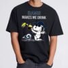 Los Angeles Rams Makes Me Drink Snoopy And Woodstock T Shirt 2 eeee