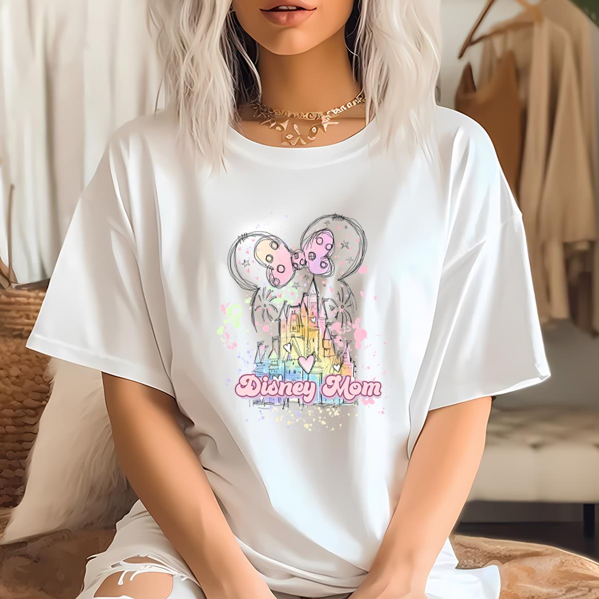 Mother’s Day Disney Castle Mom Shirt