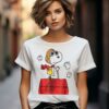 Peanuts Flying Ace Snoopy And Woodstock T Shirts 2 11