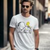 Peanuts Snoopy And Woodstock Do Exercising Shirt 2 24