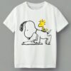 Peanuts Snoopy And Woodstock Do Exercising Shirt 4 444