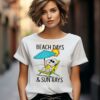 Peanuts Snoopy Beach Days Sun Rays T Shirt 2 11