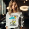 Peanuts Snoopy Beach Days Sun Rays T Shirt 3 ee