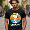 Peanuts Snoopy Beagle Scout Sunset T shirt 1 3333