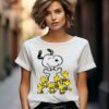 Peanuts Snoopy Chick Party T shirt 2 11