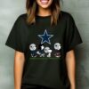 Peanuts Snoopy Football Team Cheer For The Dallas Cowboys NFL Shirts 1 1