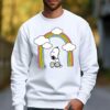 Peanuts Snoopy Looking Up Rainbow Shirt 3 3