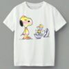 Peanuts Snoopy Woodstock Easter Egg T Shirt 4 444