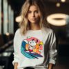 Peanuts Snoopy Woodstock Surfing Graphic Shirt 3 ee