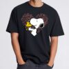 Peanuts Snoopy Woodstock Xo Heart Shirt 2 eeee