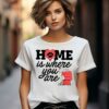 Peanuts Snoopy and Charlie Home Is Where You Are T Shirt 2 11