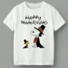 Peanuts Thanksgiving Shirt Snoopy And Woodstock Wearing Pilgrim 4 444