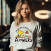 Peanuts Woodstock Stop To Smell The Flowers T Shirt 3 ee