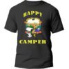 Snoopy And Peanuts Happy Camper And Camping Bus T Shirt 5 1
