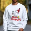 Snoopy And Woodstock Hat Santa Tree Merry Christmas shirt 3 3