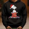 Snoopy Hat Santa Chimney Light Christmas Shirt 3 3