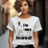 Snoopy Im Not Scared Funny T shirt 2 11