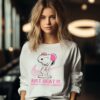 Snoopy Nike Just Beat It Breast Cancer Warrior Shirt 3 ee