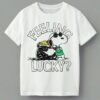 Snoopy Peanuts Feeling Lucky Vintage Shirt 4 444