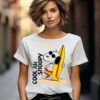 Snoopy Surf Womens T Shirt 2 11