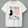 Yes I Am The Crazy Snoopy Lady Shirt 4 444