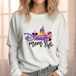 disney mom life castle watercolor mothers day shirt o2kdl