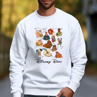 vintage disney dad comfort colors shirt characters fathers day t shirt albwh