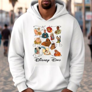 vintage disney dad comfort colors shirt characters fathers day t shirt vyboy