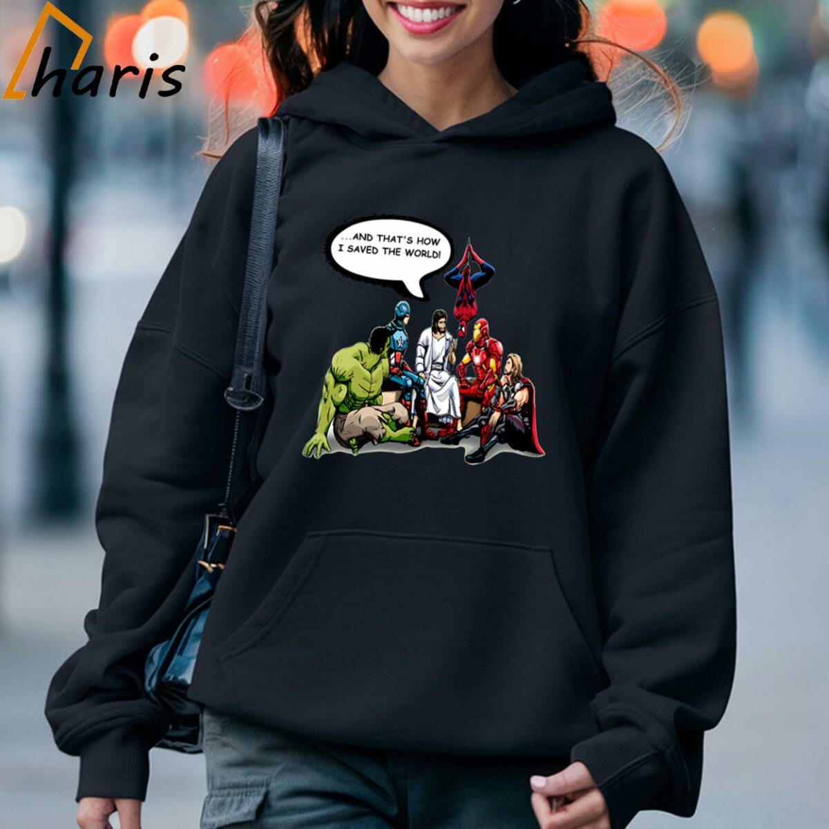 And Thats How I saved The World Avengers And Jesus Shirt 5 3