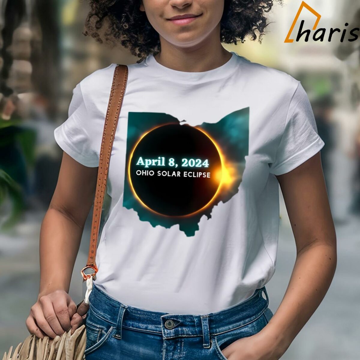 April 82024 Ohio Solar Eclipse T shirt 1 T shirt