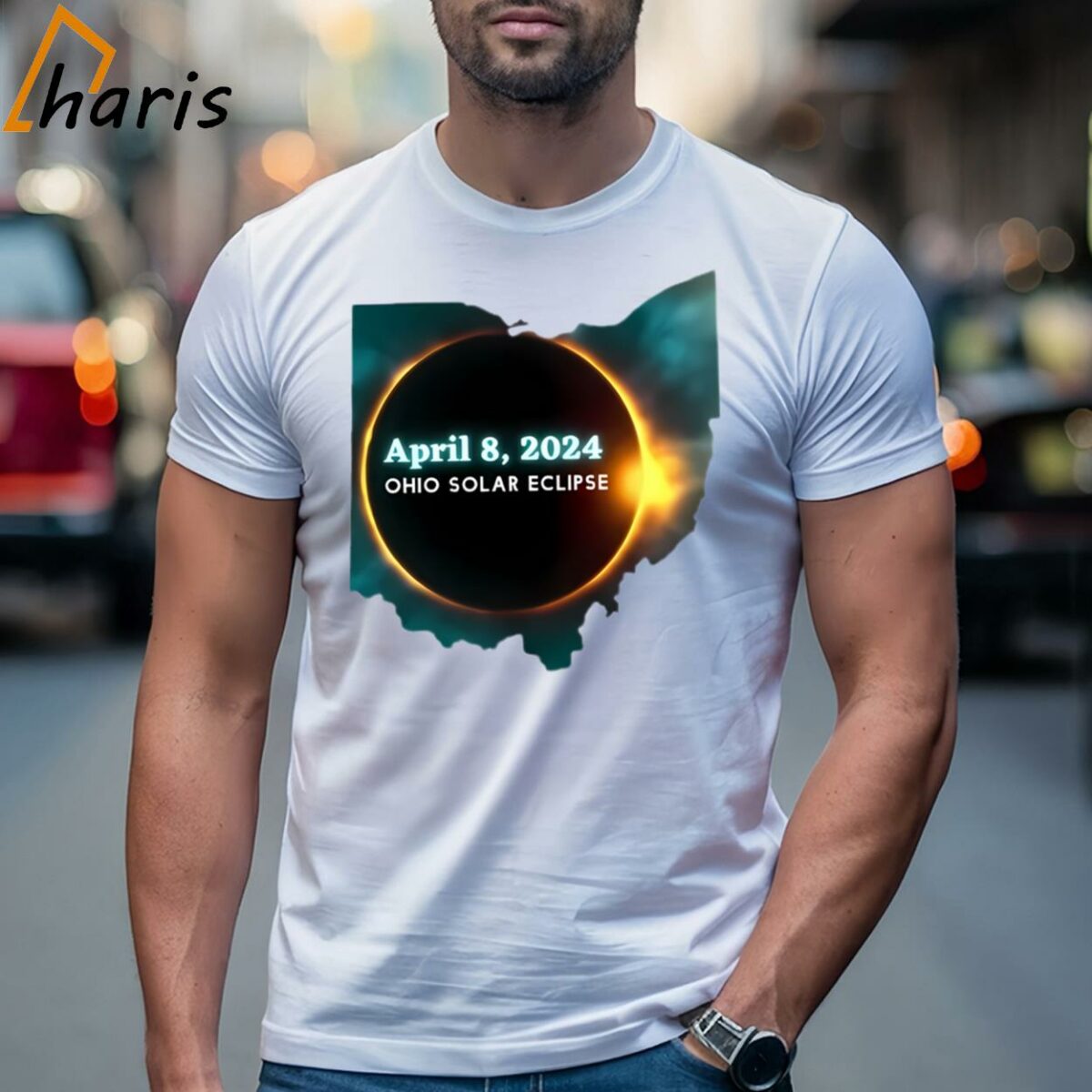 April 82024 Ohio Solar Eclipse T shirt 2 T shirt