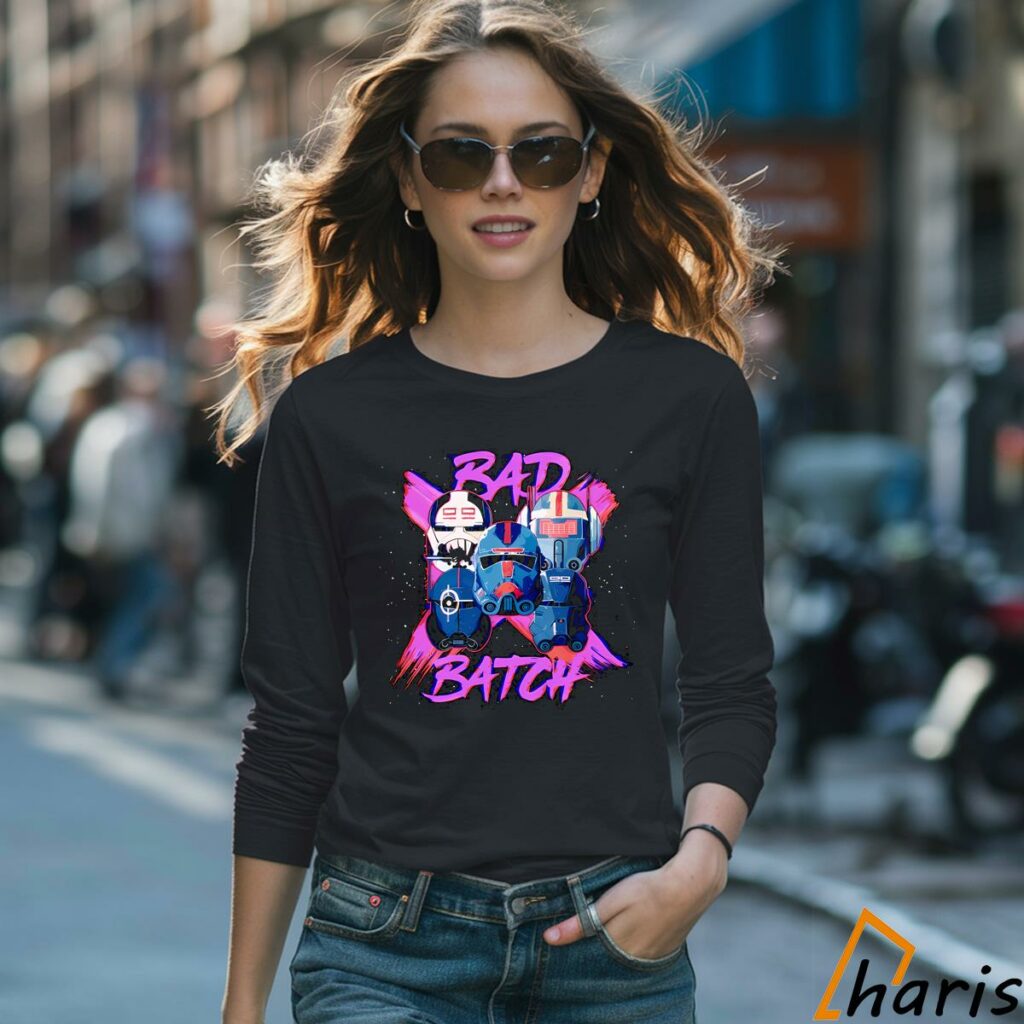 Bad Batch Star Wars Shirt Hot Items 2024 5 Long Sleeved T shirt