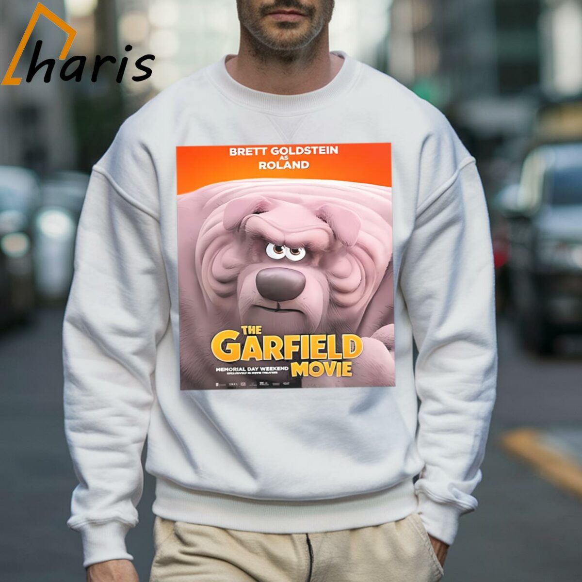 Brett Goldstein As Roland In The Garfield Movie Shirt 3 Sweatshirt