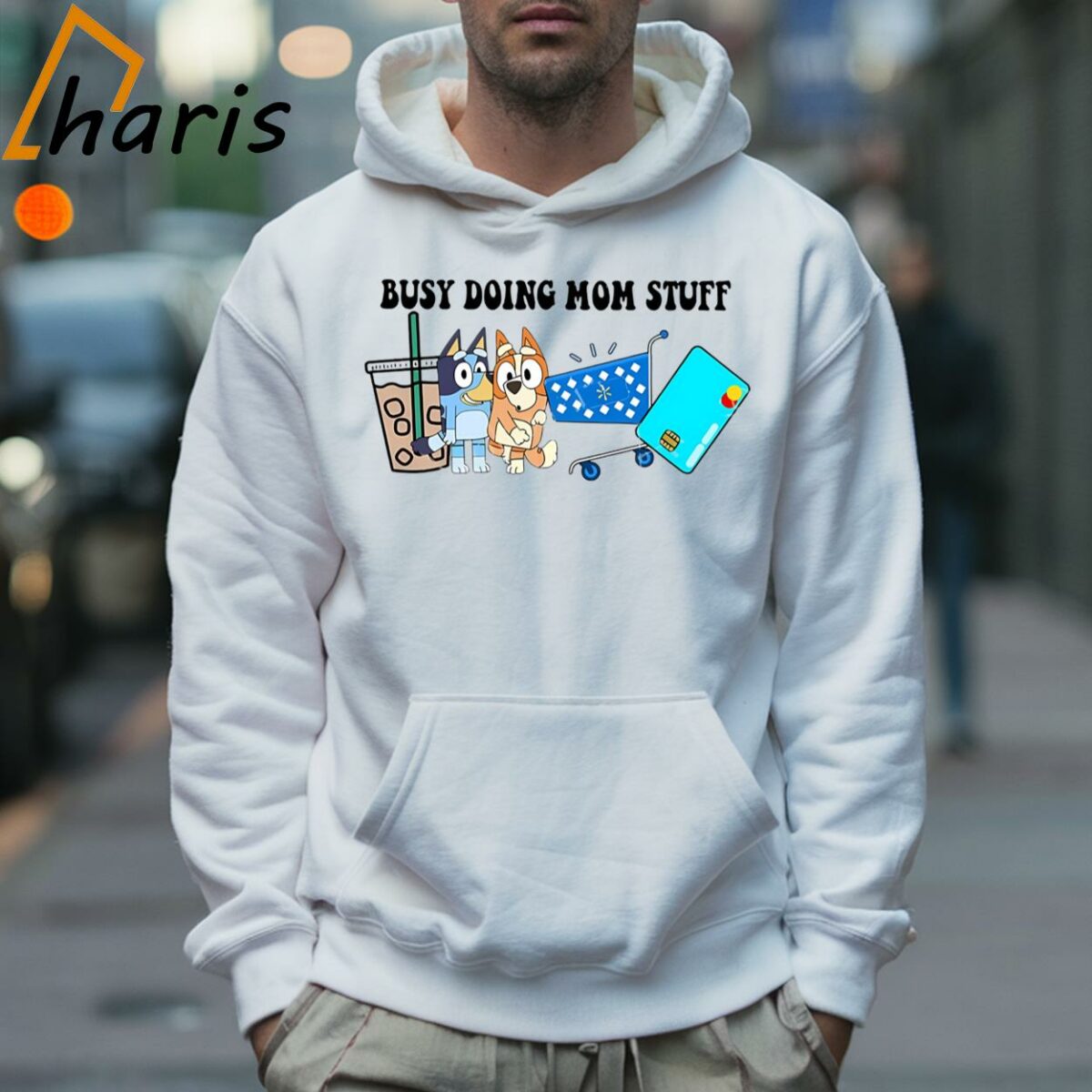 Busy Doing Mom Stuff Bluey T shirt 5 Hoodie