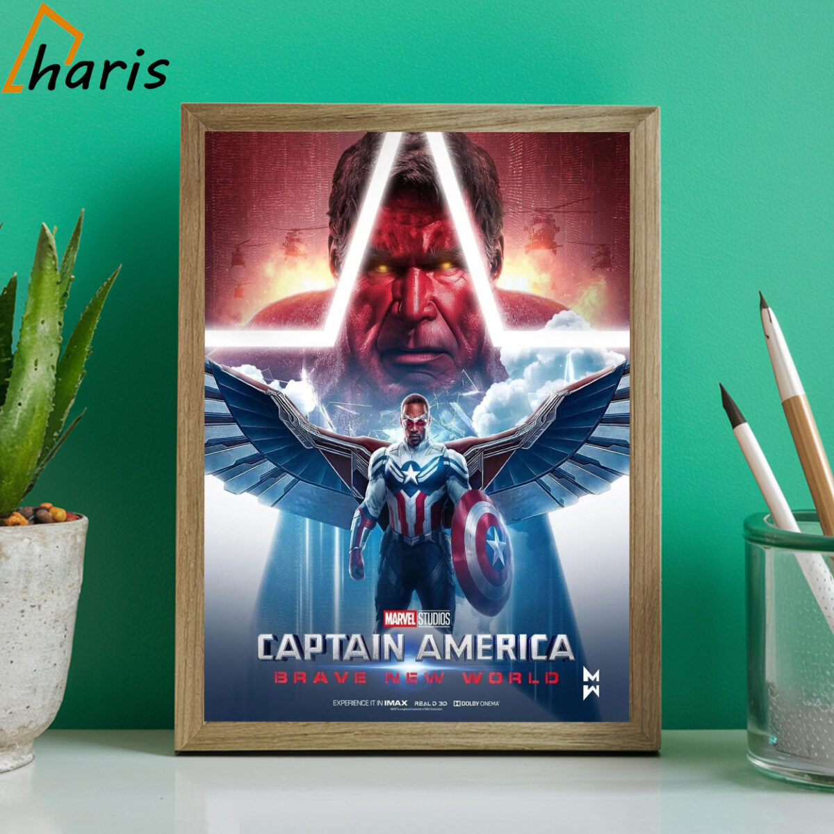 Captain America Brave New World Poster 1 1