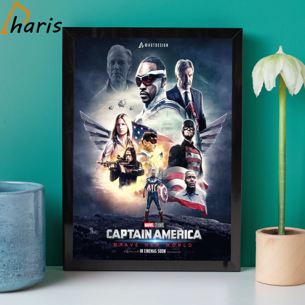 Captain America Brave New World Poster 2