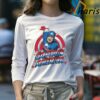 Captain America Charge Logo T Shirt 4 Long sleeve Shirt