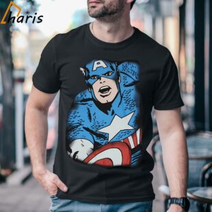 Captain America Marvel Comics Mens T shirt 1 T shirt