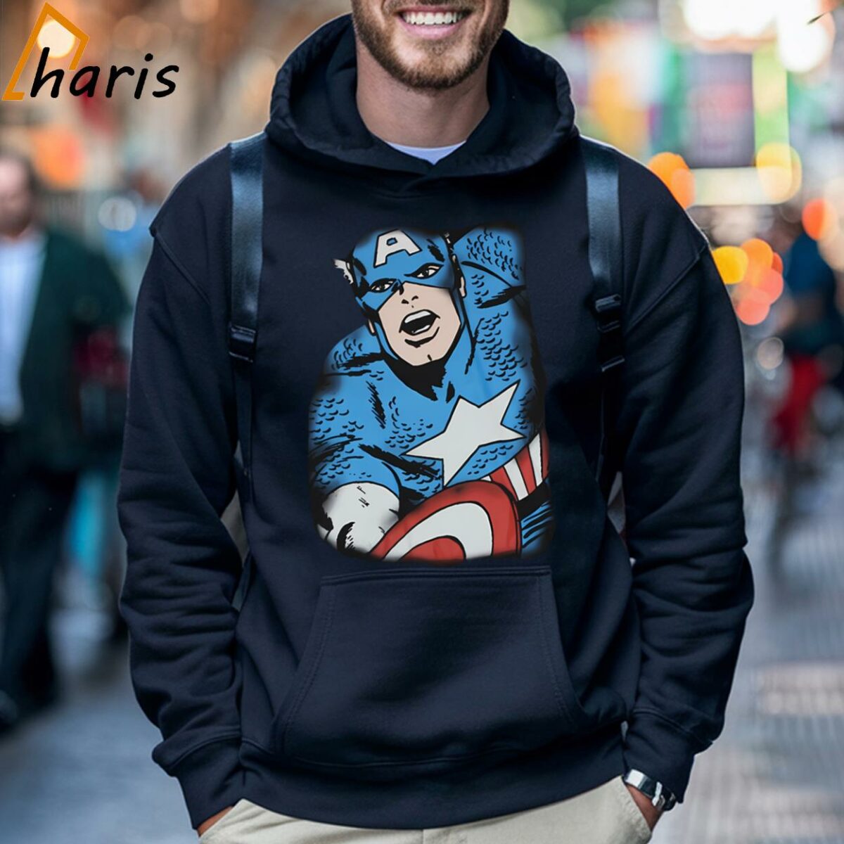 Captain America Marvel Comics Mens T shirt 5 Hoodie