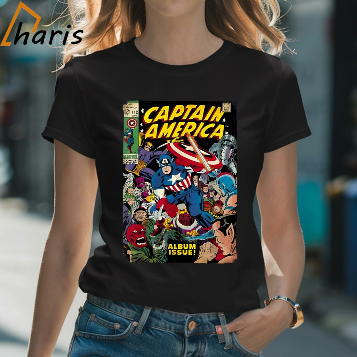 Captain America Marvel Comics Vintage T Shirt 2 Shirt