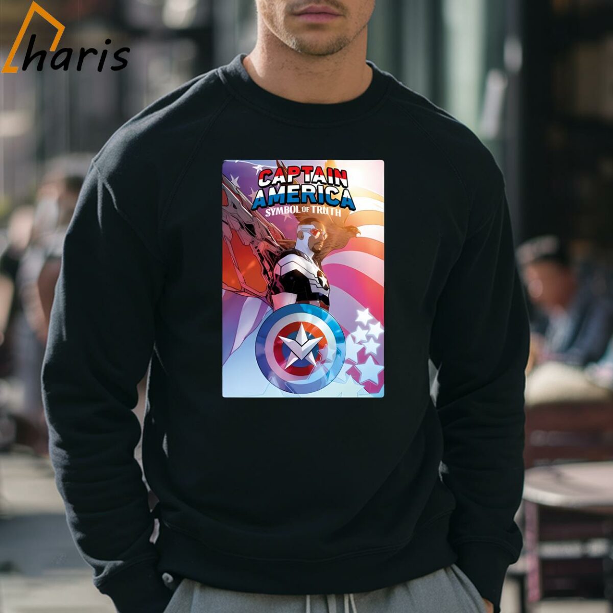 Captain America Symbol Of Truth T Shirt 3 Sweatshirt